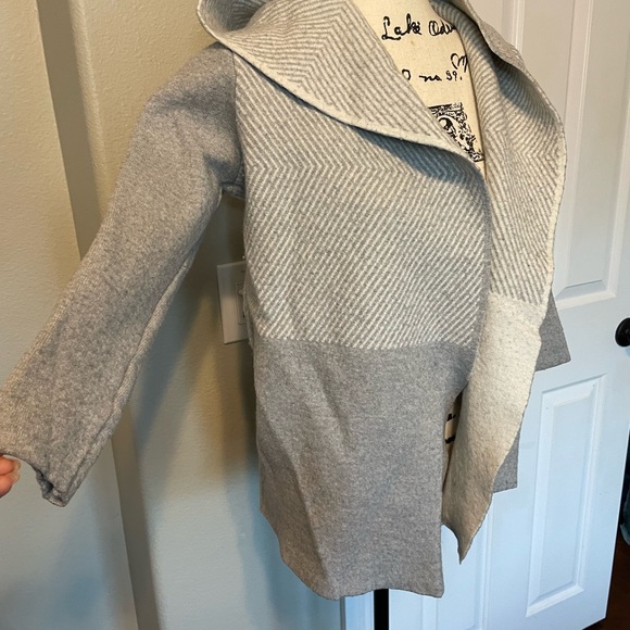 Lineamaglia from Italy gray wool cardigan - Picture 4 of 5